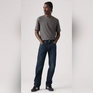 Levi's Men's 505 Dark Wash Denim Jeans